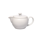 Thumbnail image #1 for Vertex China Opera OP-TP China Teapot, 15 oz, with Lid and Handle, Bright White Case of 2 Dozen