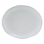 Thumbnail image #1 for Tuxton China Artisan GAA-023 Ceramic Oval Platter, 13-1/4" x 11", Coupe Rim, Agave 1 Dozen