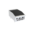 Thumbnail image #2 for Venancio USA Elite Series R18CT-18C Radiant Gas Charbroiler, Countertop, 18"W, Manual Controls, 2-Sided Adjustable Cast Iron Grates