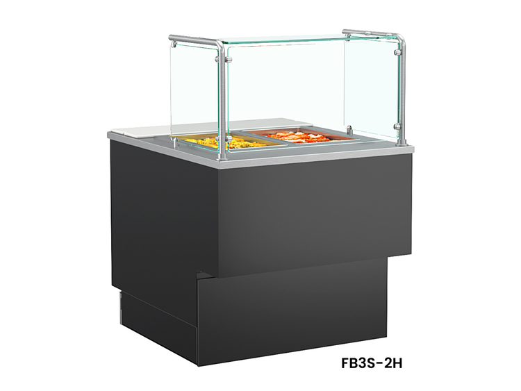 Product image #5 for Structural Concepts Grocerant FB3S-2H Heated Service Food Bar, 2 Wells, Full Service, 36 Inch, 208V