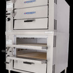 Thumbnail image #5 for Bakers Pride HearthBake Series GP52 Countertop Double-Deck Gas Pizza/Bake Oven with Cordierite Decks, 80,000 BTU