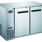 Thumbnail image #1 for SABA SBB-24-48SS Two-Section Back Bar Cooler, 48-7/8 in. W, 11.8 cu. ft., 2 Solid Doors, Stainless Steel Exterior