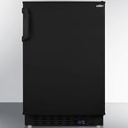 Thumbnail image #6 for Summit Commercial ALFZ37B 2.68 Cu. Ft. Reach-In Undercounter All-Freezer, Reversible Solid Door, Black Exterior