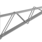 Thumbnail image #1 for GSW USA WSC-24BD Wall-Mount Double Shelving Bracket, 26" Deep, Chrome Plated