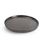 Thumbnail image #1 for Mikasa Hospitality (Lifetime Brands, Inc.) Chic 5314762 Porcelain Coupe Plate, 11", Round, Black Verso Case of 20