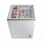 Thumbnail image #2 for Koolmore KM-ICD-5C Ice Cream Dipping Cabinet, 1-Basket, Sliding Lids, Static Cooling, 23"W
