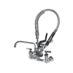 Thumbnail image #1 for Component Hardware Encore KLP53-MINIL4-AF6 Wall-Mount Mini Pre-Rinse Assembly with 16-Inch Add-On Faucet, 1.05 GPM Spray Valve