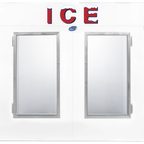 Thumbnail image #2 for Leer 3440401 100 cu. ft. Indoor Ice Merchandiser with Glass Doors, Self-Contained Bottom-Mount Refrigeration, 94"W x 54.5"D x 76"H