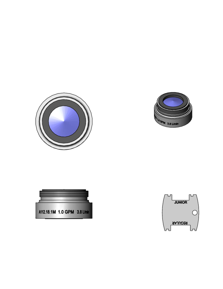 Product image #2 for T&S Brass B-0199-09-LF10 Faucet Components