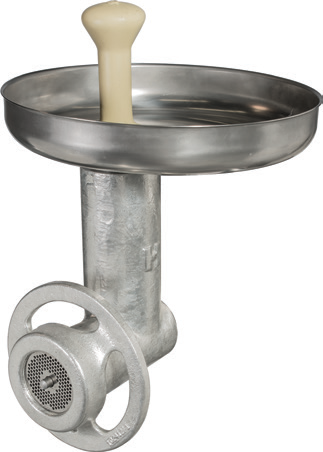 Product image #2 for Hobart #12 Meat Grinder Attachment Complete Unit with 12-Inch Stainless Steel Pan