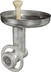 Thumbnail image #2 for Hobart #12 Meat Grinder Attachment Complete Unit with 12-Inch Stainless Steel Pan