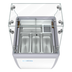 Thumbnail image #7 for KoolMore Gelato Dipping Cabinet Display Freezer with Sneeze Guard, 5-Pan, 6 Cu. Ft., Stainless Steel