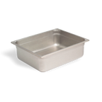 Thumbnail image #1 for Concasse MCI241215 1/2 Size Solid Stainless Steel Steam Table Pan, 10-3/8" x 12-3/4" x 6" Case of 12