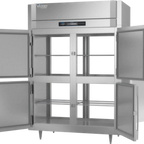 Thumbnail image #2 for Victory Refrigeration UltraSpec™ RSA-2D-S1-EW-PT-HD-HC Two-Section Pass-Through Refrigerator, 55.6 cu. ft., Solid Half Doors, Self-Contained