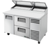Thumbnail image #10 for True 60-Inch Pizza Prep Table with 1 Door, 2 Drawers and Alternate Top