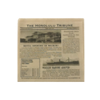 Thumbnail image #1 for G.E.T. 4-T6000 Double-Open Paper Bag/Wire Cone Basket Liner, 7 x 7 in, Brown Newsprint