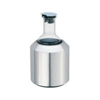 Thumbnail image #1 for G.E.T. Frilich Carafine 3149060 Beverage Tub Set with 40.6 oz Clear Glass Carafe, Stainless Steel Lid & Insulated Base, 3 Cooling Packs