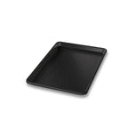 Thumbnail image #1 for Chicago Metallic Bakeware 40946 Quarter-Size Black Anodized Aluminum Display Pan, Textured, Semi-Closed Rim Case of 12