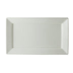 Thumbnail image #1 for Steelite International Folio, Foliobone Virtue 4410RF028 Rectangular Bone China Tray, 11.375 x 7 inches 1 Dozen