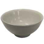 Thumbnail image #1 for Vertex China Elements E-B40-S Rice Bowl, 7 oz., 4-1/4" Diameter, Round, Matte Gray Case of 3 Dozen