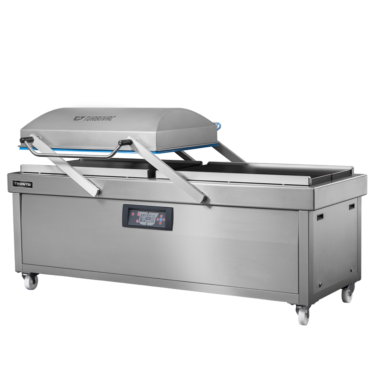 Product image #7 for Turbovac Heavy-Duty Double Chamber Floor Model Vacuum Packaging Machine with 44.1" x 27.5" Seal Length