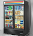 Thumbnail image #5 for True Two-Section Pass-Through Glass Door Merchandiser Refrigerator