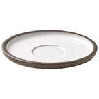 Thumbnail image #1 for Libbey Playground - Renew 701690091000436 White Stoneware Coupe Saucer, Round, 5-1/2" Diameter