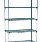 Thumbnail image #1 for Metro Super Erecta SA-2454K3-86-S5 Super Adjustable Super Erecta® Starter Wire Shelving Unit, 54"W x 24"D x 86"H, 600 lb. capacity per shelf, 2000