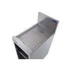 Thumbnail image #2 for Perlick Corporation 1040635-18@2 2-Piece 18-Inch Stainless Steel Perforated Drainboard Inserts, Stadium Pattern