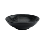 Thumbnail image #1 for 1880 Hospitality Urban Black by Oneida® L6250000700 Porcelain Bowl, 8 oz, 5-3/4 in, Round Spiral Design, Low Pedestal Case of 4 Dozen