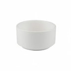 Thumbnail image #1 for Kadra Kitchenware Vikko Thunder VT-1254 Round White Matte China Soup Bowl, 14 oz, 4.2" Case of 12
