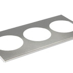 Thumbnail image #1 for Cardinal Domino by Abert FP061 Stainless Steel Pitcher Stand, 15.75 x 7.88 in