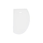 Thumbnail image #1 for CAC China SCPD-7 Plastic Dough Scraper, 7-1/2"L x 4-3/4"W Case of 48