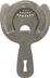 Thumbnail image #2 for Barfly Heavy-Duty 2-Prong Spring Bar Strainer, 6-Inch, Gun Metal Black