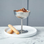 Thumbnail image #1 for Steelite International Genware London, GW SS GWSUNS13V Vintage Stainless Steel Stemmed Ice Cream Cup, 8 oz, 5.125 in 1 Dozen