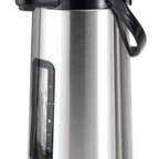 Thumbnail image #1 for Bloomfield (Middleby) 7755S-ALM-1 74 oz Stainless Steel Airpot with Glass Liner and Lever Pump