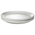 Thumbnail image #1 for International Tableware Torino™ Stak TN-55 5" Round Coupe Rim Porcelain Plate, Stackable Case of 3 Dozen