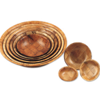 Thumbnail image #1 for Alegacy Foodservice Products 3608 Hand-Woven Walnut-Weave Salad Bowl, 8" x 1-7/8" Case of 6 Dozen