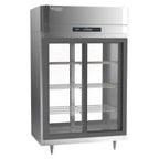 Thumbnail image #1 for Victory Refrigeration UltraSpec™ DRS-2D-S1-PT-LD-HC Two-Section Pass-Thru Display Refrigerator, 48.5 cu. ft., Sliding Glass Doors