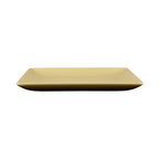 Thumbnail image #2 for G.E.T. Greenovations - EGS ECO99SQ-RT . . Square Melamine Plate, 9-inch, Tan, Rolled Edge Case of 6
