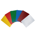 Thumbnail image #1 for Thunder Group PLCB181205MX Polyethylene Cutting Board Set, 12 x 18 x 1/2 in, Assorted Colors