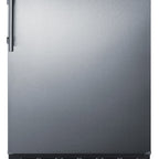 Thumbnail image #1 for Summit Commercial FF6BK2SSADA Commercial Reach-In Refrigerator, 5.5 cu. ft., 1-Section, Solid Hinged Door, ADA-Compliant