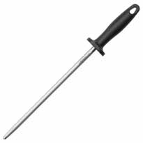 Product image #2 for Winco 14-Inch Round Stainless Steel Honing Steel