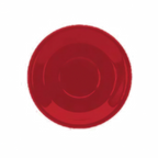 Thumbnail image #1 for International Tableware Cancun 81376-2194S Ceramic Bistro Saucer, 6-1/4 in., Round, Crimson Red Case of 3 Dozen