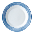 Thumbnail image #1 for Cardinal Brushed Blue Jean By Arcoroc H3610 Rim Soup Plate, 23 oz, 9 in, Opal Case of 2 Dozen