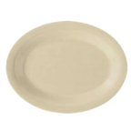 Thumbnail image #1 for G.E.T. Tahoe OP-120-S Melamine Oval Platter, 12 x 9 in, Sandstone 1 Dozen