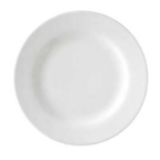 Thumbnail image #1 for Vertex China Rubicon RS-16 China Plate, 10-1/2" Round, Rimmed, Magnesium-Reinforced 1 Dozen