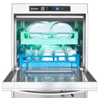 Thumbnail image #6 for Eurodib USA Lamber F99EKDPS High-Temp Stainless Steel Undercounter Dishwasher, 20" x 20" Racks, 30 Racks/Hour