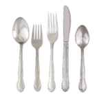 Thumbnail image #1 for Alegacy Foodservice Products Regina 3304 Heavyweight 7" 18/0 Stainless Steel Dessert Spoon, Mirror Polish Case of 36 Dozen