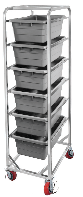 Product image #5 for Channel Manufacturing Heavy-Duty Aluminum End-Load Lug Rack with Casters